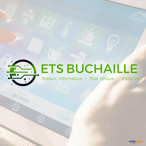 Logo de ETS BUCHAILLE, Bornes de recharge et mobilité électrique à Saint-Denis-lès-Bourg — Eurêkartisan