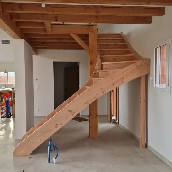 ADGE BOIS — réalisation Charpente, couverture et étanchéité à Marseillan — photo 1 — Eurêkartisan
