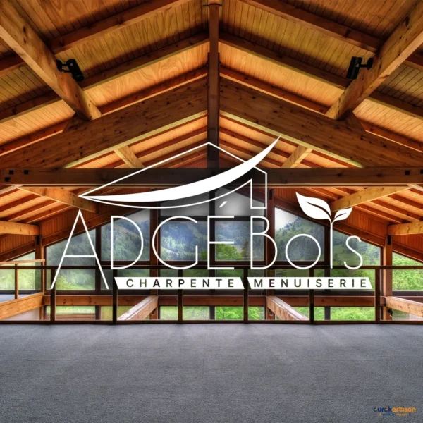 Logo de ADGE BOIS, Charpente, couverture et étanchéité à Marseillan — Eurêkartisan