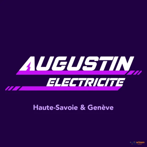 Logo de Augustin Électricité, Bornes de recharge et mobilité électrique à Sillingy — Eurêkartisan