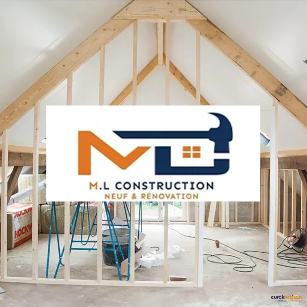 Logo de M.L Construction, Charpente, couverture et étanchéité à Paulhan — Eurêkartisan