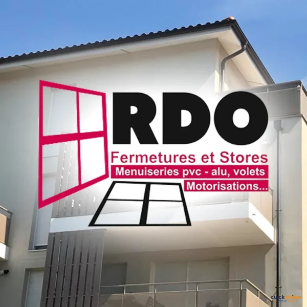 Logo de RDO Fermetures et Stores, Entretien, dépannage et traitement à Foissiat — Eurêkartisan